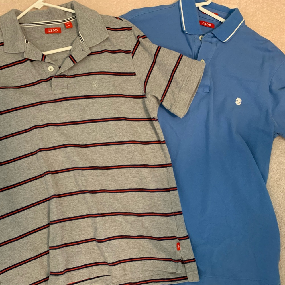 2 IZOD Polos